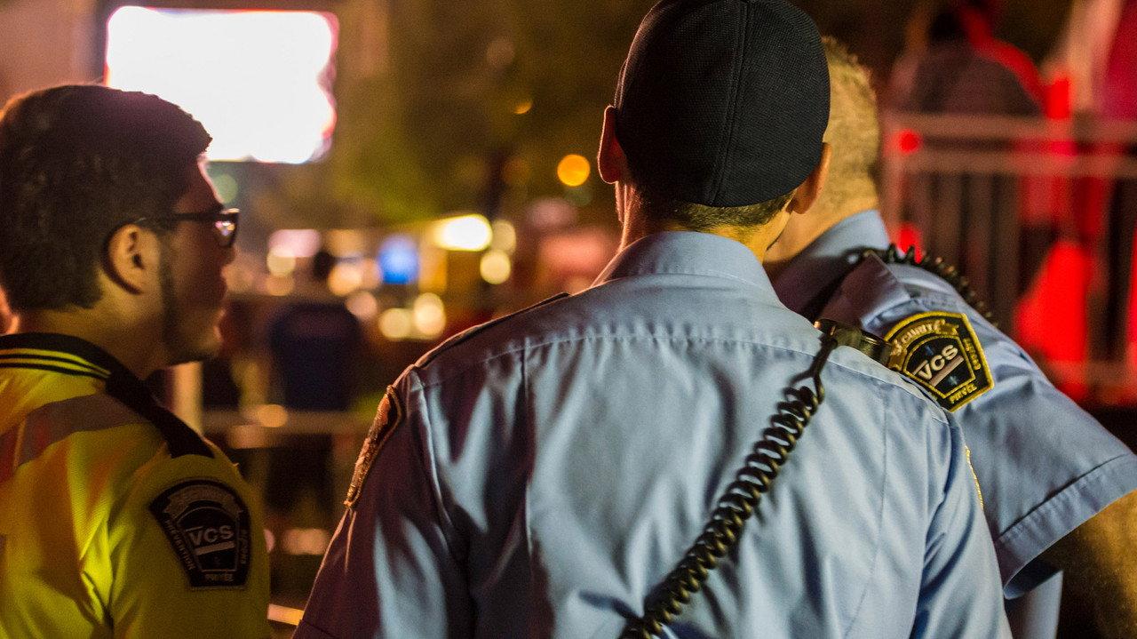 A.P. Agents de protections backdrop