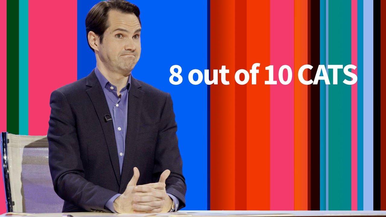 8 Out of 10 Cats backdrop