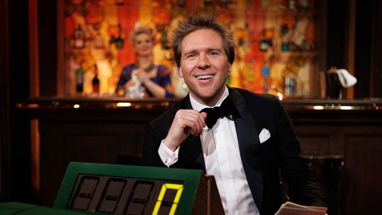 Met het mes op tafel backdrop