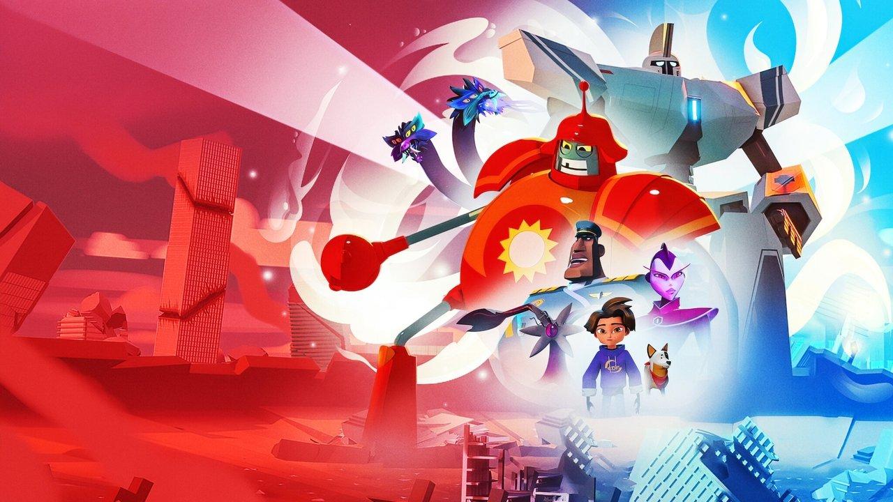 Super Giant Robot Brothers! backdrop