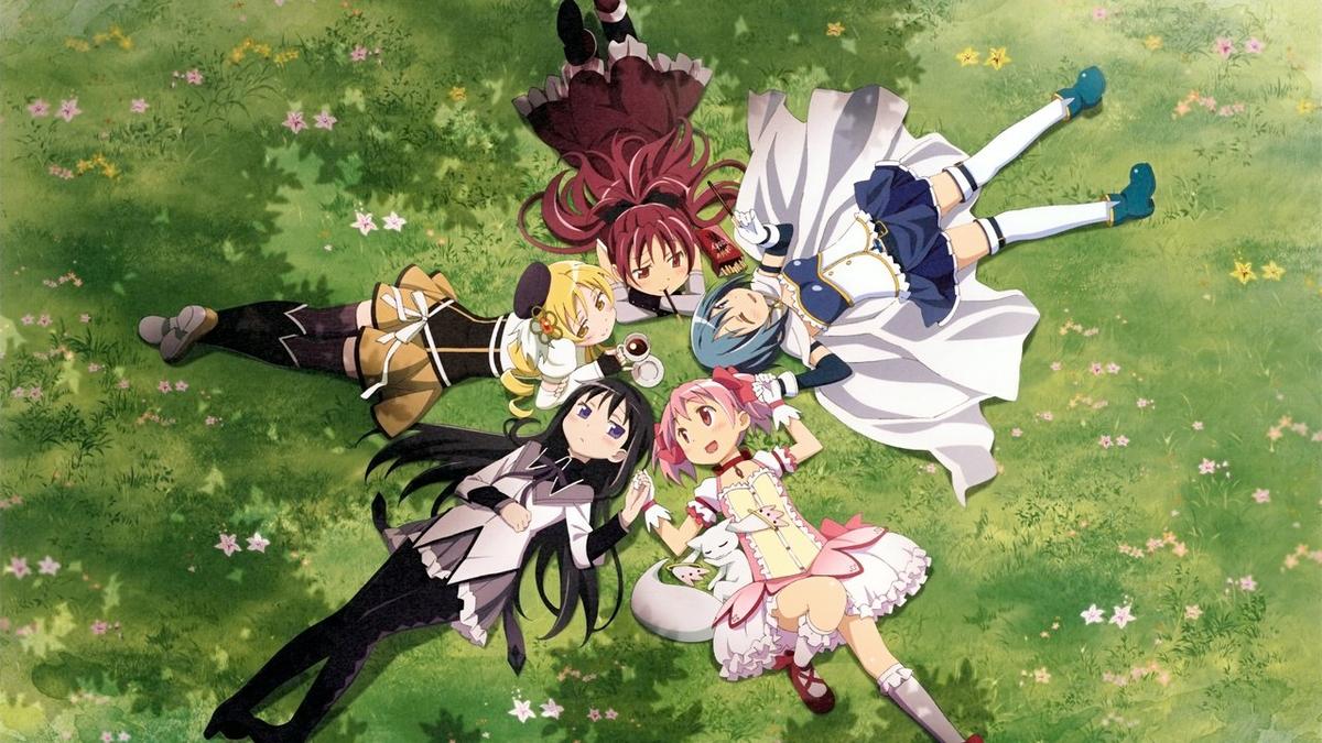 Puella Magi Madoka Magica backdrop