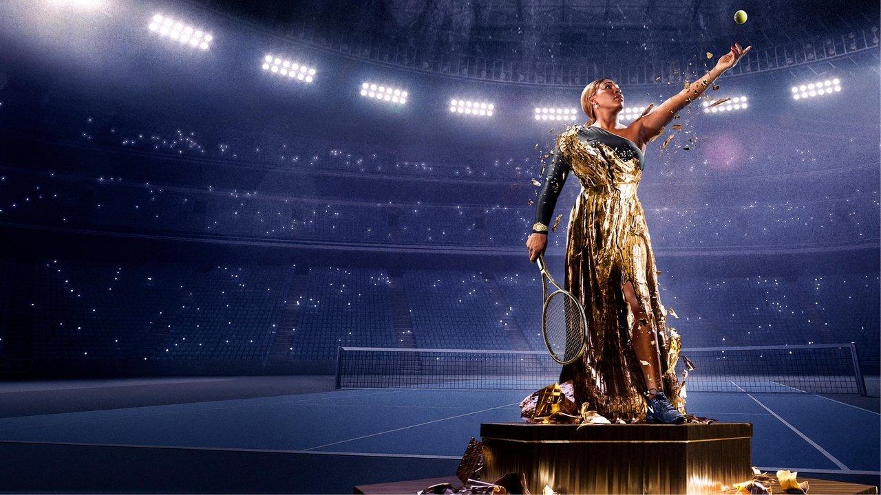 In the Arena: Serena Williams backdrop