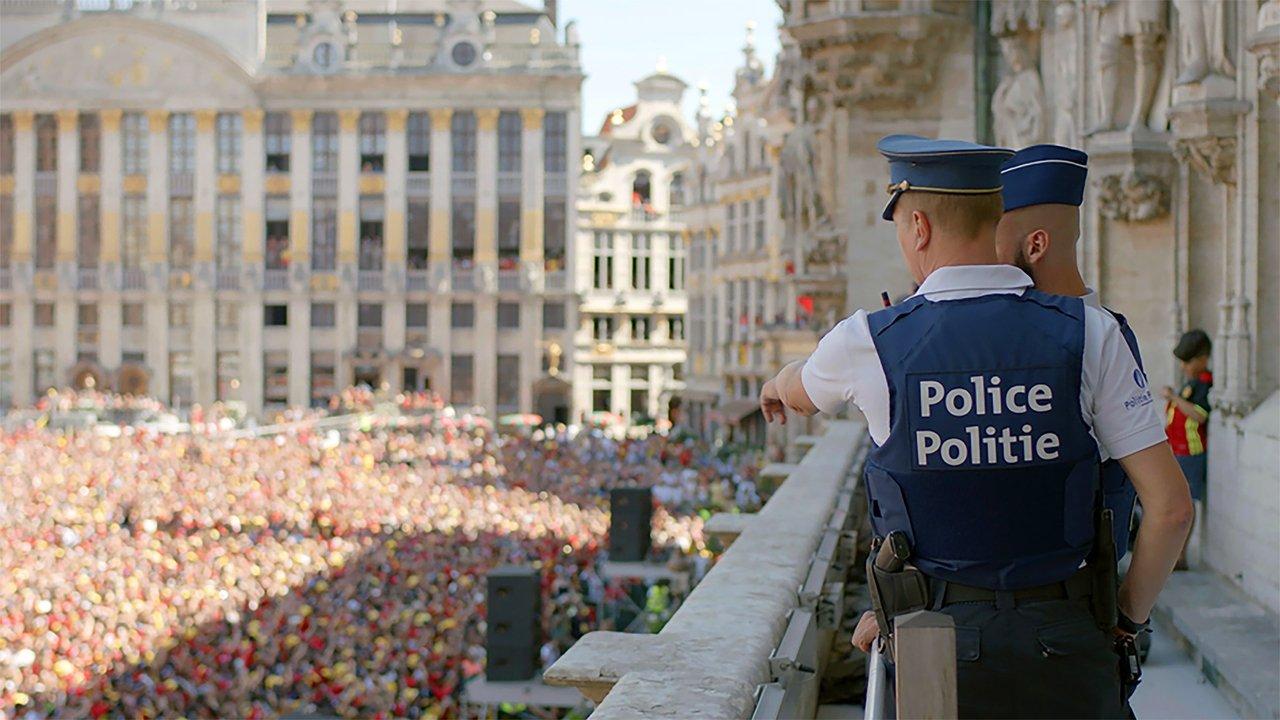 De veiligheid van het land backdrop