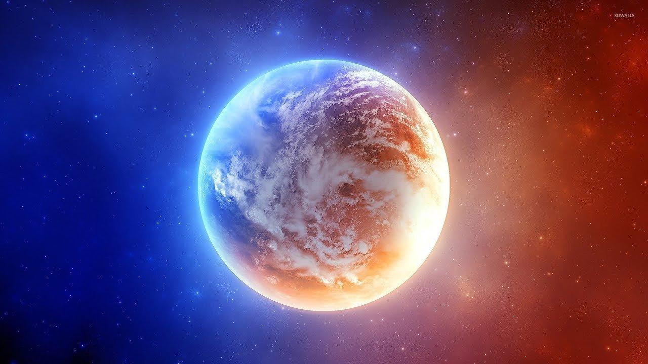 Round Planet backdrop