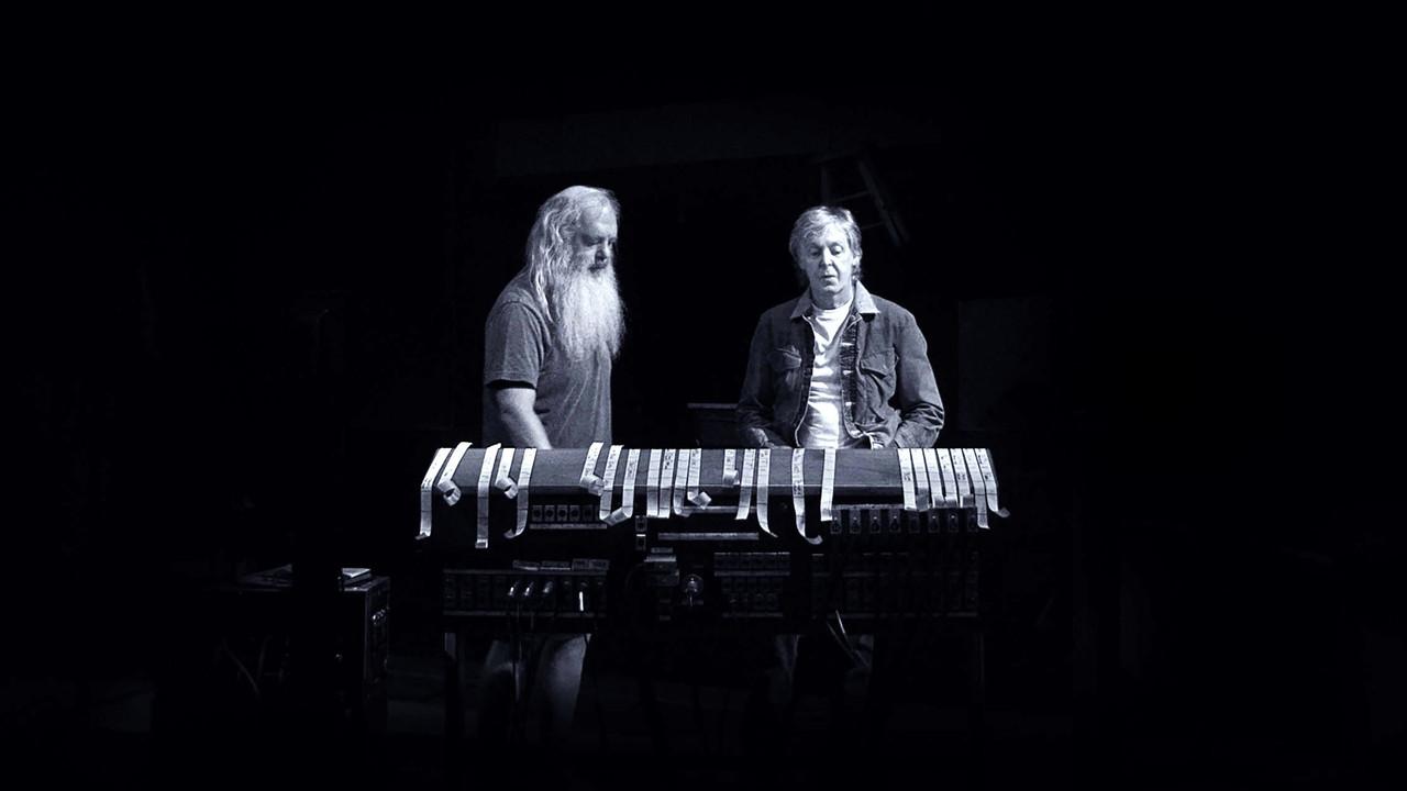 McCartney 3, 2, 1 backdrop