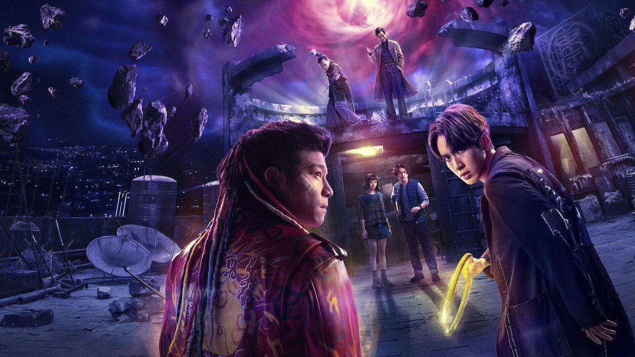 Agent from Above backdrop