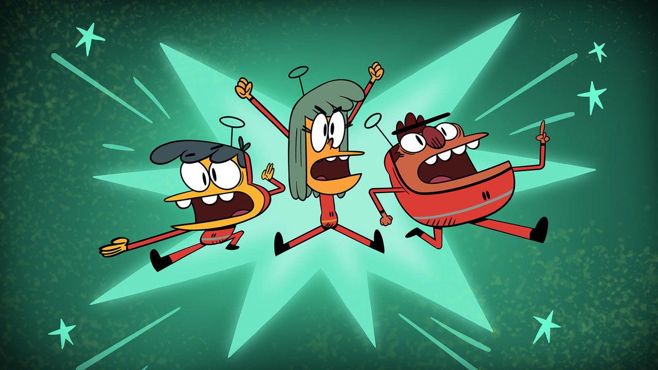 3 Amigonauts backdrop