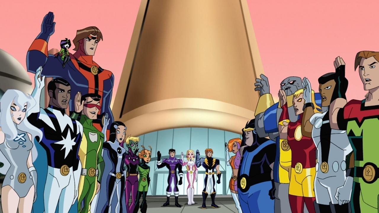 Legion of Super Heroes backdrop