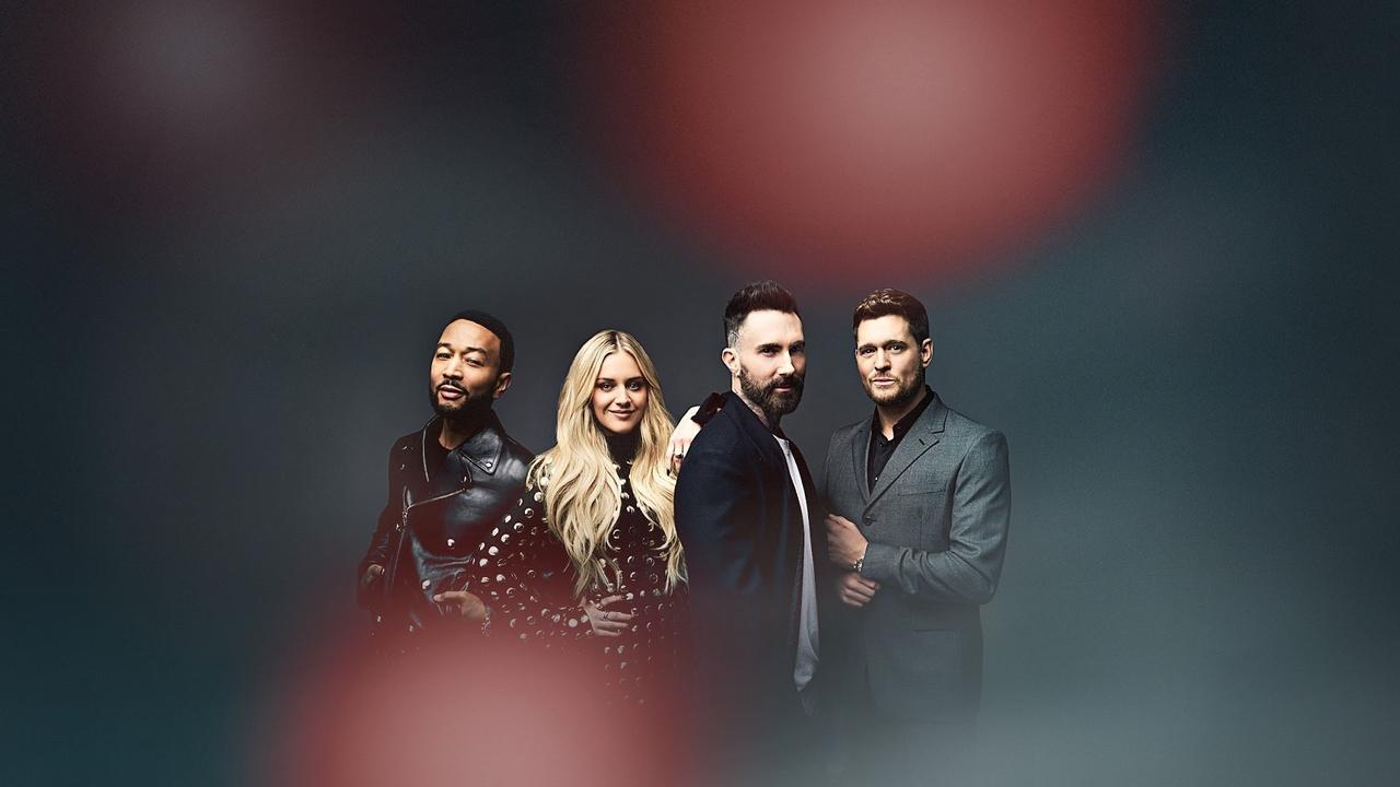 The Voice backdrop