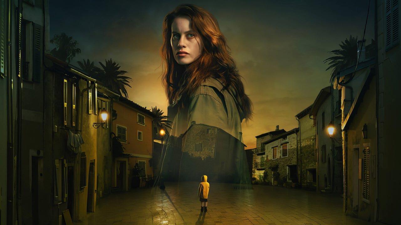 The Snow Girl backdrop