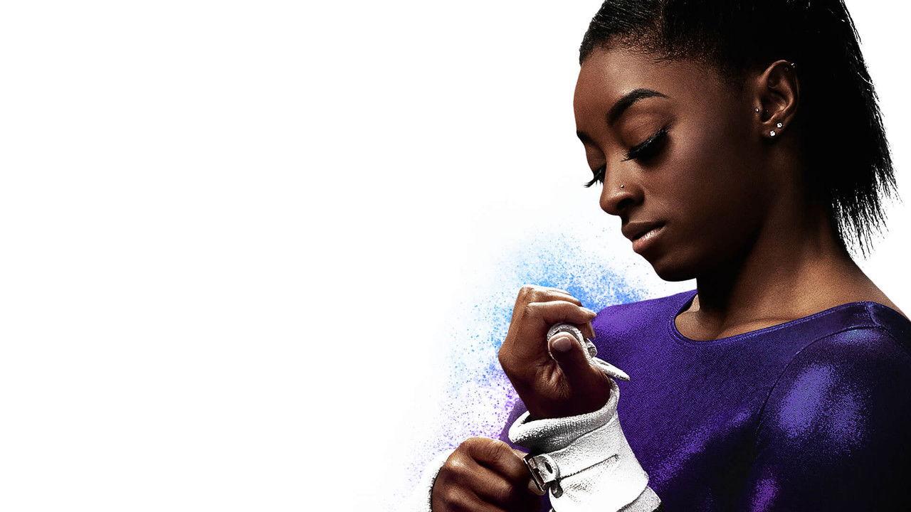 Simone vs Herself backdrop