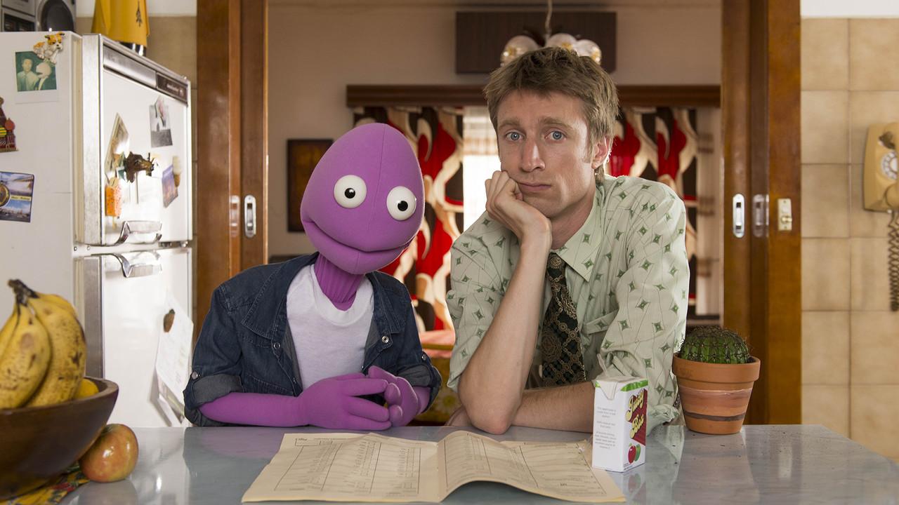 Sammy J & Randy in Ricketts Lane backdrop