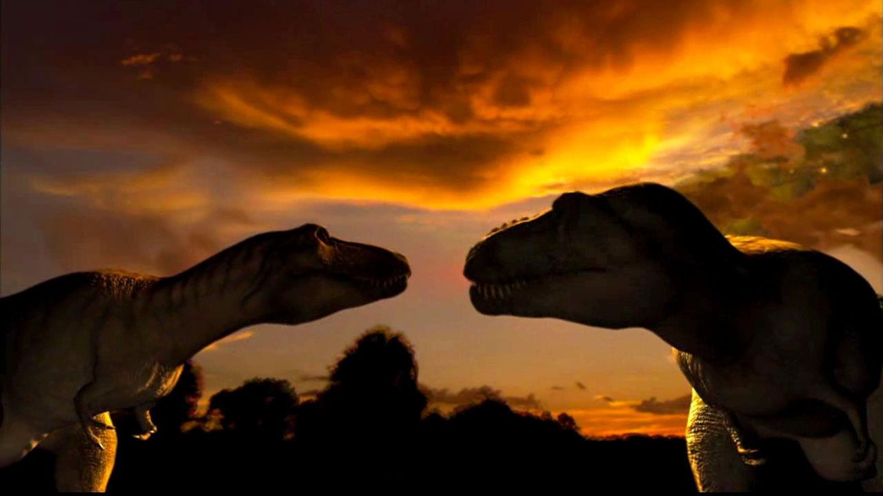 When Dinosaurs Roamed America backdrop