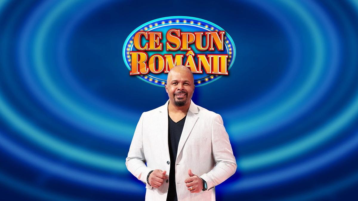 Family Feud Romania backdrop