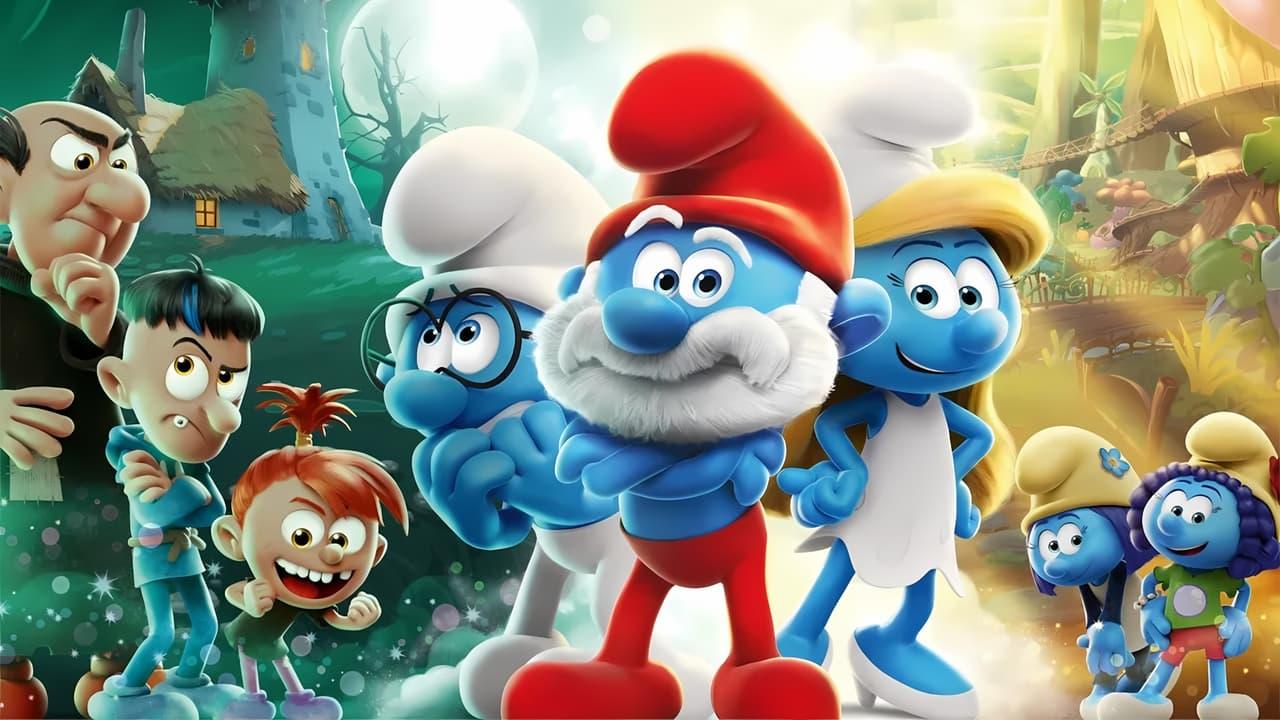 The Smurfs backdrop