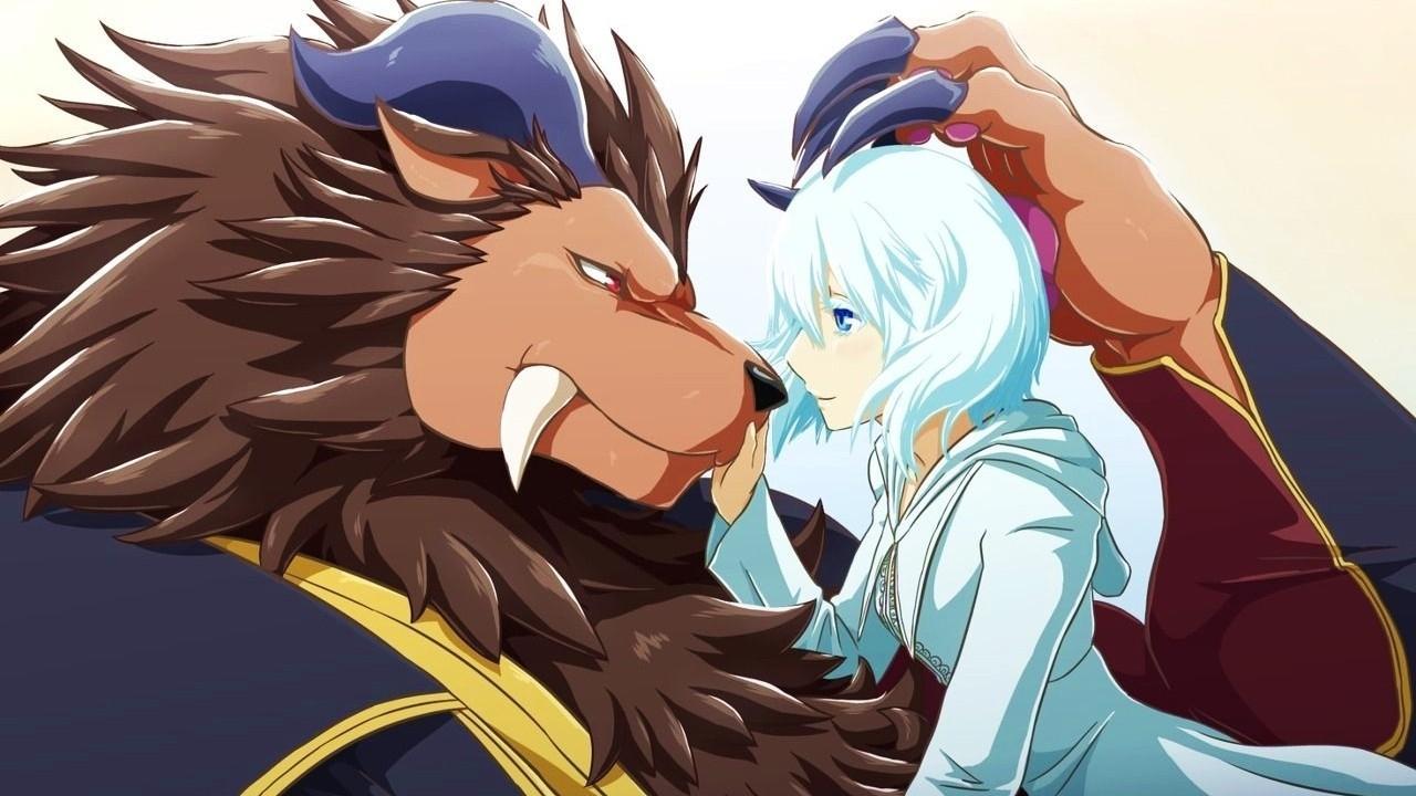 Sacrificial Princess and the King of Beasts backdrop