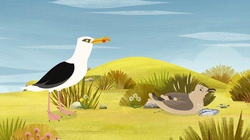 Puffin Rock Season 2 Episode 6 - The Great Gull