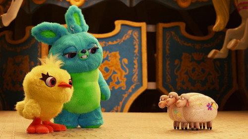 Pixar Popcorn Season 1 Episode 8 - Fluffy Stuff with Ducky and Bunny: Three Heads