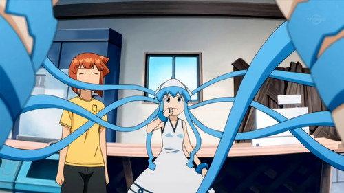 Squid Girl Season 1 Episode 5 - Not From This Sea, Are You? / Why Not Join the School of Fish? / Wouldn’t Having a Pet Be Squidtastic?