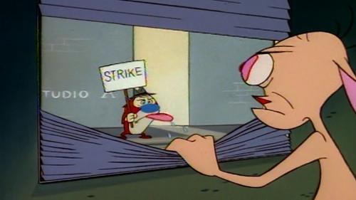 The Ren & Stimpy Show Season 4 Episode 25 - Stupid Sidekick Union
