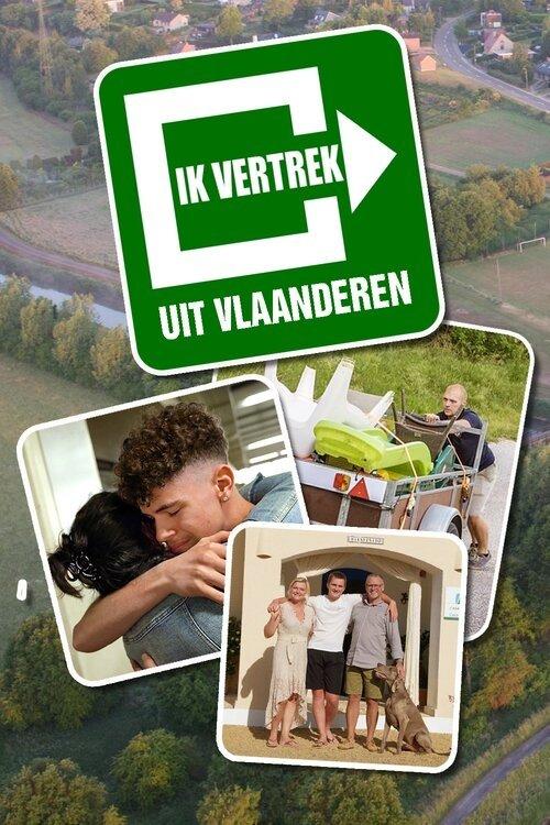Ik Vertrek uit Vlaanderen poster