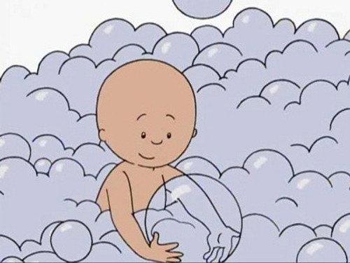 Caillou Season 1 Episode 14 - Caillou in the Bathtub