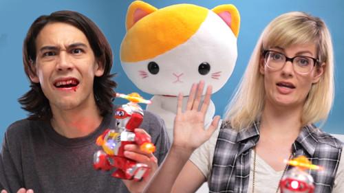 CollegeHumor Shorts Season 7 Episode 19 - Americans Eat Japanese Toys for the First Time