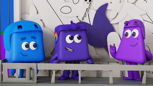 Colourblocks Season 2 Episode 8 - Purple's Mural Makeover