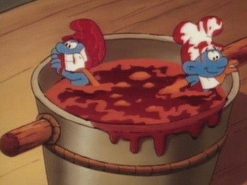 The Smurfs Season 9 Episode 24 - Greedy's Masterpizza