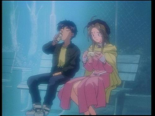 Oh! My Goddess Season 1 Episode 3 - Burning Hearts on the Road