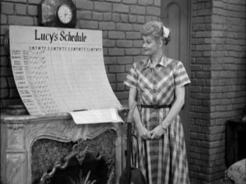 I Love Lucy Season 1 Episode 33 - Lucy's Schedule
