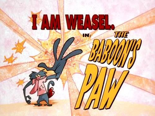 I Am Weasel Season 4 Episode 10 - The Baboon's Paw