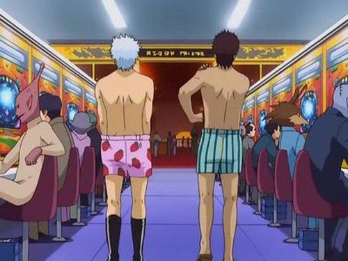 Gintama Season 1 Episode 49 - A Life Without Gambling is Like Sushi Without Wasabi