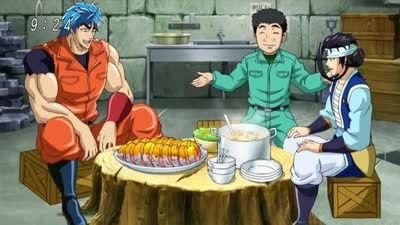 Toriko Season 2 Episode 4 - Tension! Toriko's Knife Vs Melk's Kitchen Knife!