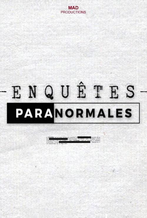 Enquêtes paranormales poster