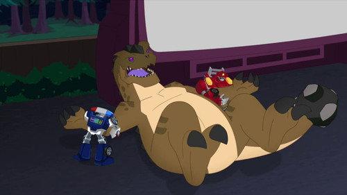 Transformers: Rescue Bots Season 3 Episode 14 - The Attack of Humungado