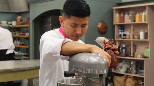 Bake Off: The Professionals Season 7 Episode 9 - Peach Melbas and Fairy-Tale Scenes
