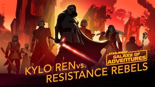 Star Wars Galaxy of Adventures Season 2 Episode 8 - Kylo Ren vs. Resistance Rebels