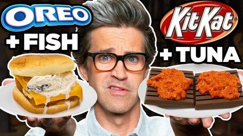 Good Mythical Morning Season 20 Episode 20 - Worst Food Crimes Taste Test