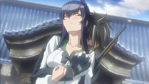 High School of the Dead Season 1 Episode 9 - The Sword and DEAD