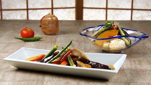 Background image for Authentic Japanese Cooking: Marinating Part 1 - Fried Vegetables Marinated in Dashi