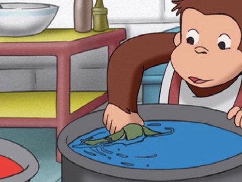 Curious George Season 3 Episode 10 - The Color of Monkey