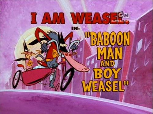 I Am Weasel Season 5 Episode 8 - Baboon Man & Weasel Boy
