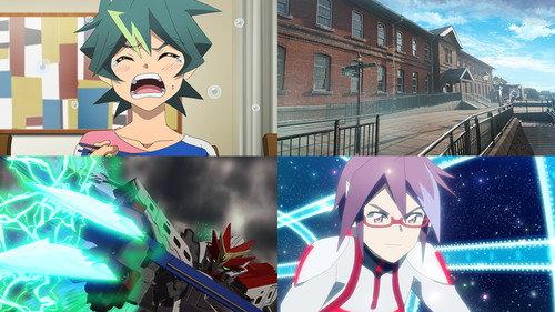 Shinkansen Henkei Robo Shinkalion: THE ANIMATION Season 2 Episode 10 - The Great Aerial Battle! A Turbulent Z Combination!!