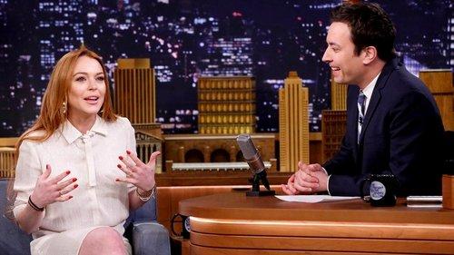 The Tonight Show Starring Jimmy Fallon Season 1 Episode 14 - Liam Neeson, Lindsay Lohan, Billy Eichner, Bad Things