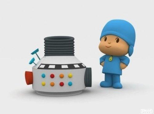 Pocoyo Season 2 Episode 6 - Mad Mix Machine