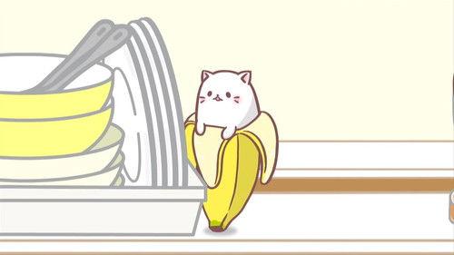 Bananya Season 1 Episode 1 - The Kitty Who Lives in a Banana
