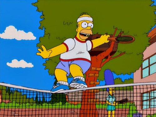 The Simpsons Season 12 Episode 12 - Tennis the Menace