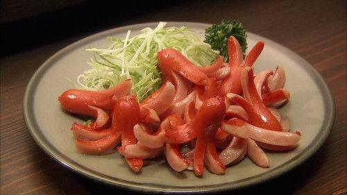 Background image for Fried eggs and red wieners