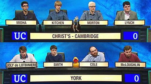 University Challenge Season 45 Episode 21 - Christ's College, Cambridge v York